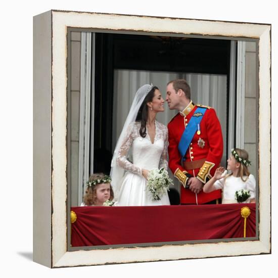 The Royal Wedding of Prince William and Kate Middleton in London, Friday April 29th, 2011-null-Framed Premier Image Canvas