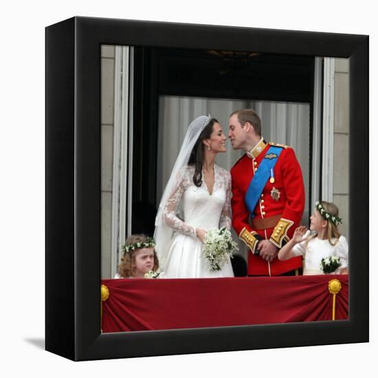 The Royal Wedding of Prince William and Kate Middleton in London, Friday April 29th, 2011-null-Framed Premier Image Canvas