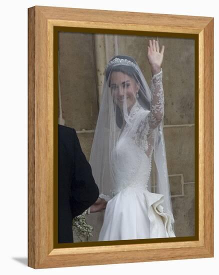 The Royal Wedding of Prince William and Kate Middleton in London, Friday April 29th, 2011-null-Framed Premier Image Canvas