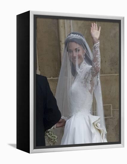 The Royal Wedding of Prince William and Kate Middleton in London, Friday April 29th, 2011-null-Framed Premier Image Canvas