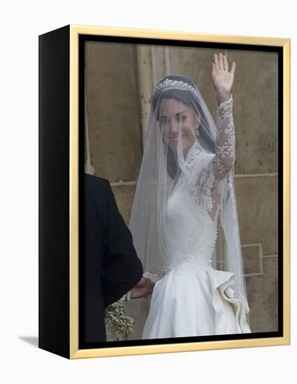 The Royal Wedding of Prince William and Kate Middleton in London, Friday April 29th, 2011-null-Framed Premier Image Canvas