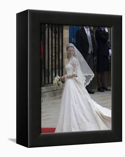 The Royal Wedding of Prince William and Kate Middleton in London, Friday April 29th, 2011-null-Framed Premier Image Canvas