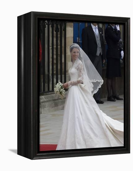 The Royal Wedding of Prince William and Kate Middleton in London, Friday April 29th, 2011-null-Framed Premier Image Canvas