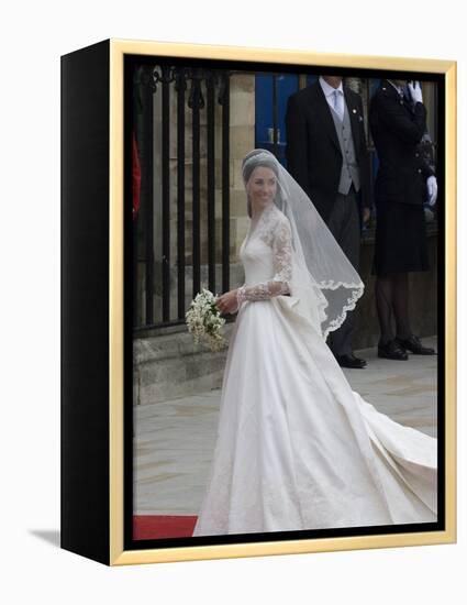 The Royal Wedding of Prince William and Kate Middleton in London, Friday April 29th, 2011-null-Framed Premier Image Canvas