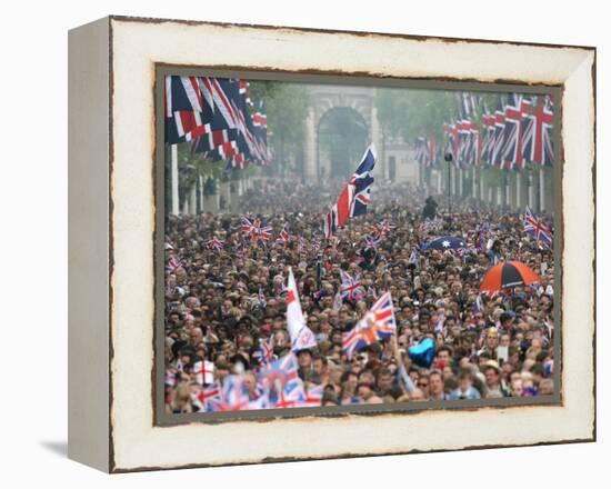The Royal Wedding of Prince William and Kate Middleton in London, Friday April 29th, 2011-null-Framed Premier Image Canvas