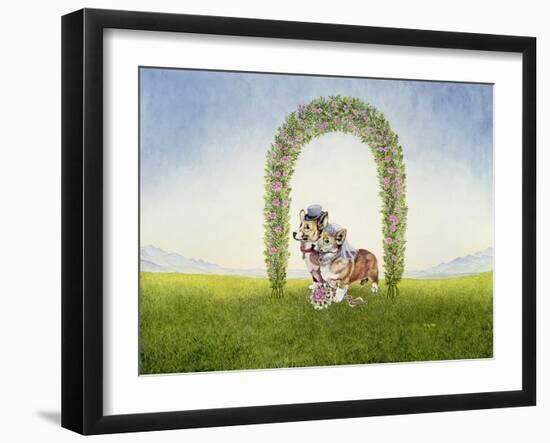 The Royal Wedding-Ditz-Framed Giclee Print