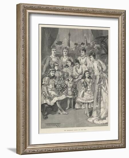 The Royal Wedding-Thomas Walter Wilson-Framed Giclee Print