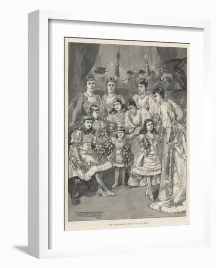 The Royal Wedding-Thomas Walter Wilson-Framed Giclee Print