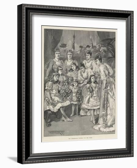 The Royal Wedding-Thomas Walter Wilson-Framed Giclee Print