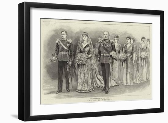 The Royal Wedding-null-Framed Giclee Print