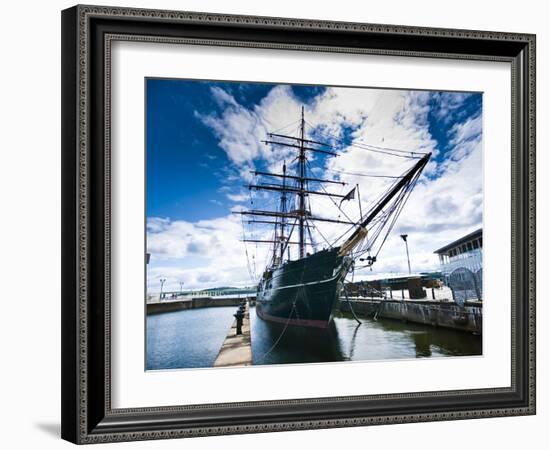 The RRS Discovery, Discovery Museum, Dundee, Scotland, United Kingdom, Europe-Andrew Stewart-Framed Photographic Print