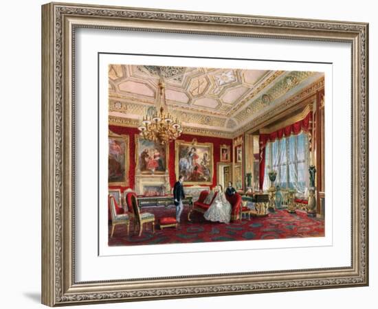 'The Rubens Room, Windsor Castle'. C1850-1910-null-Framed Giclee Print