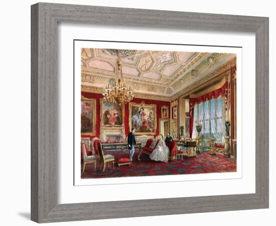 'The Rubens Room, Windsor Castle'. C1850-1910-null-Framed Giclee Print