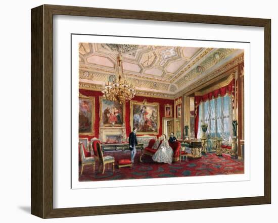 'The Rubens Room, Windsor Castle'. C1850-1910-null-Framed Giclee Print