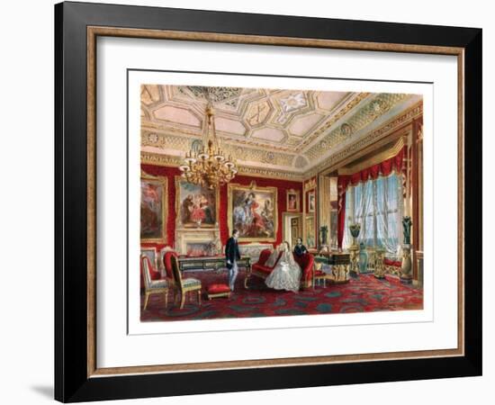 'The Rubens Room, Windsor Castle'. C1850-1910-null-Framed Giclee Print
