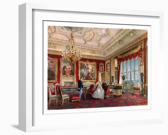 'The Rubens Room, Windsor Castle'. C1850-1910-null-Framed Giclee Print