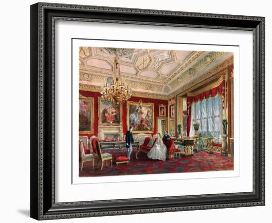 'The Rubens Room, Windsor Castle'. C1850-1910-null-Framed Giclee Print