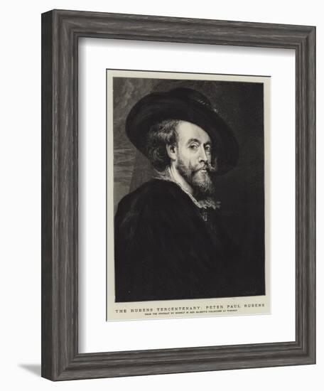 The Rubens Tercentenary, Peter Paul Rubens-Peter Paul Rubens-Framed Giclee Print