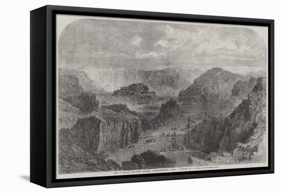 The Rubislaw Granite Quarry, Aberdeenshire-Samuel Read-Framed Premier Image Canvas