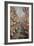 The Rue Montorgueil In Paris. Celebration of 30 June 1878, 1878-Claude Monet-Framed Giclee Print