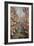 The Rue Montorgueil In Paris. Celebration of 30 June 1878, 1878-Claude Monet-Framed Giclee Print