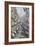 The Rue Montorgueil in Paris, Celebration of June 30, 1878-Claude Monet-Framed Giclee Print