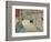 The Rue Mosnier with Flags-Edouard Manet-Framed Giclee Print