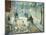 The Rue Mosnier with Pavers, 1878-Edouard Manet-Mounted Giclee Print