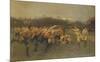 The Rugby Match-William Barnes Wollen-Mounted Premium Giclee Print