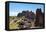 The rugged Smith Rock State Park in central Oregon's High Desert, near Bend, Oregon, United States -Martin Child-Framed Premier Image Canvas