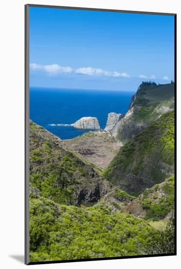 The Rugged West Maui Landscape and Coastline, Maui, Hawaii, United States of America, Pacific-Michael Runkel-Mounted Photographic Print