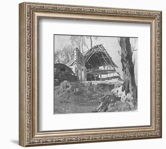 The Ruined Barn-Sir Alfred Munnings-Framed Premium Giclee Print