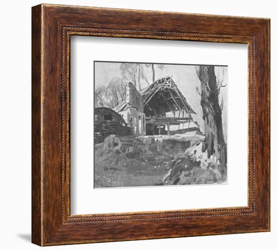 The Ruined Barn-Sir Alfred Munnings-Framed Premium Giclee Print