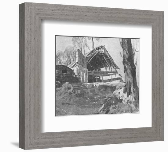 The Ruined Barn-Sir Alfred Munnings-Framed Premium Giclee Print