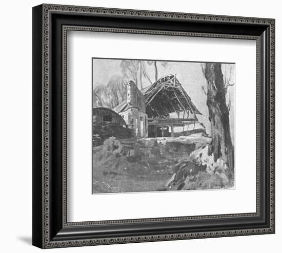 The Ruined Barn-Sir Alfred Munnings-Framed Premium Giclee Print