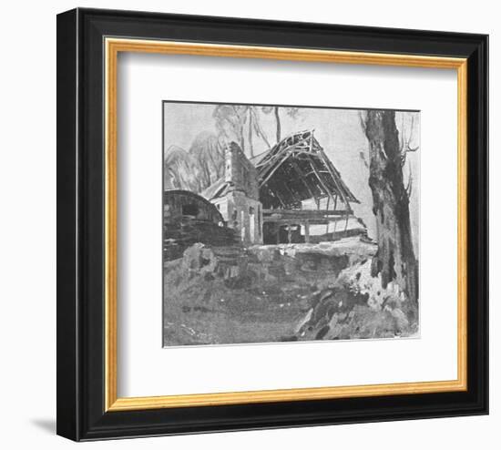 The Ruined Barn-Sir Alfred Munnings-Framed Premium Giclee Print