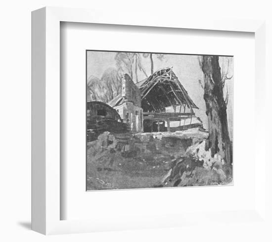 The Ruined Barn-Sir Alfred Munnings-Framed Premium Giclee Print