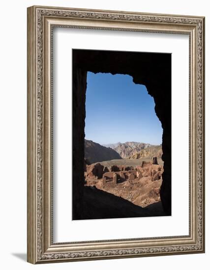 The Ruined City of Shahr-E Zohak in the Bamiyan Province, Afghanistan, Asia-Alex Treadway-Framed Photographic Print