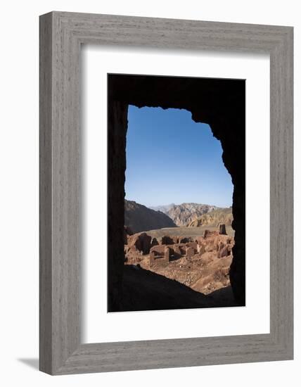 The Ruined City of Shahr-E Zohak in the Bamiyan Province, Afghanistan, Asia-Alex Treadway-Framed Photographic Print