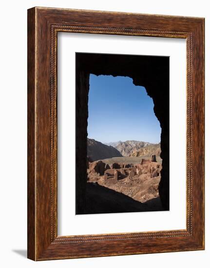 The Ruined City of Shahr-E Zohak in the Bamiyan Province, Afghanistan, Asia-Alex Treadway-Framed Photographic Print