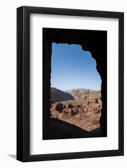 The Ruined City of Shahr-E Zohak in the Bamiyan Province, Afghanistan, Asia-Alex Treadway-Framed Photographic Print