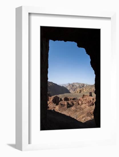 The Ruined City of Shahr-E Zohak in the Bamiyan Province, Afghanistan, Asia-Alex Treadway-Framed Photographic Print