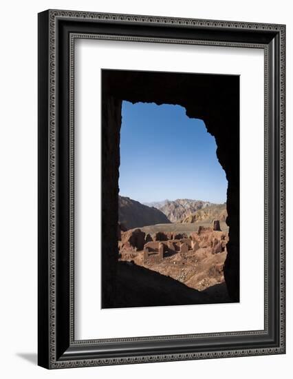 The Ruined City of Shahr-E Zohak in the Bamiyan Province, Afghanistan, Asia-Alex Treadway-Framed Photographic Print