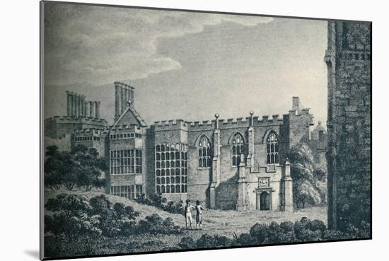 'The Ruins of Cowdray House, near Midhurst, Sussex', 1907-Unknown-Mounted Giclee Print