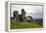 The ruins of Dinas Bran, a medieval castle near Llangollen, Denbighshire, Wales, United Kingdom, Eu-David Pickford-Framed Premier Image Canvas