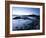 The Ruins of Dunstanburgh Castle at Dawn with Greymare Rock Partly Sumberged and the Sea, Embleton-Lee Frost-Framed Photographic Print