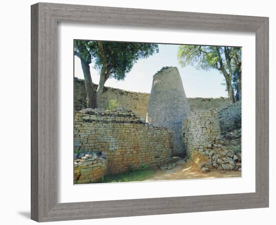 The Ruins of Great Zimbabwe, Zimbabwe-I Vanderharst-Framed Photographic Print