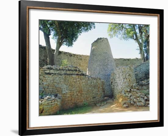 The Ruins of Great Zimbabwe, Zimbabwe-I Vanderharst-Framed Photographic Print