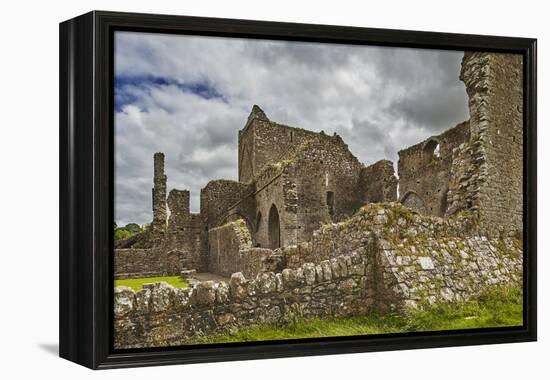 The ruins of Hore Abbey, near the ruins of the Rock of Cashel, Cashel, County Tipperary, Munster, R-Nigel Hicks-Framed Premier Image Canvas