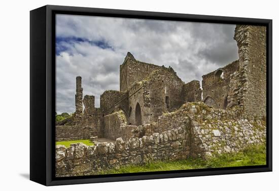 The ruins of Hore Abbey, near the ruins of the Rock of Cashel, Cashel, County Tipperary, Munster, R-Nigel Hicks-Framed Premier Image Canvas